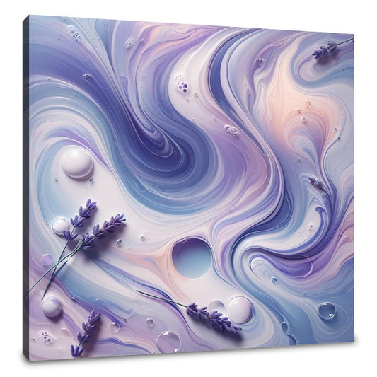 Lavender Bath Bliss Canvas - Main Image