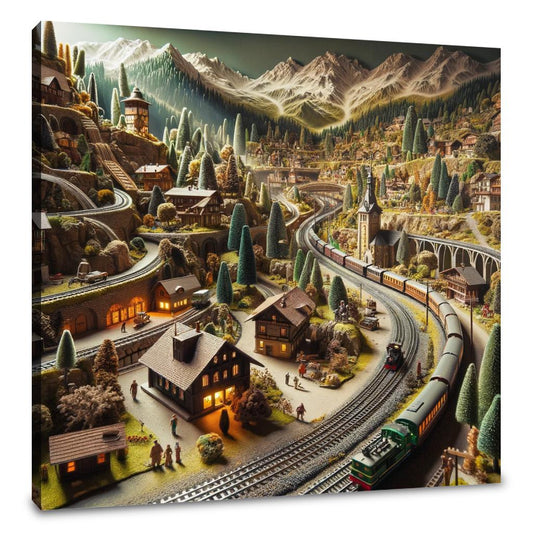 Miniature World Canvas - Main Image