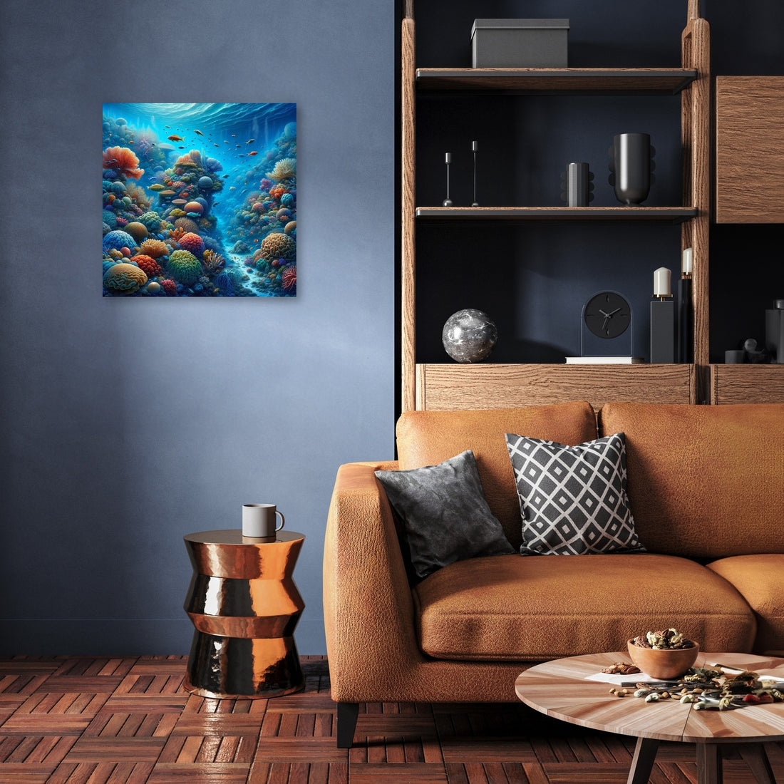 Coral Reef Symphony Canvas - Secondary Image 3