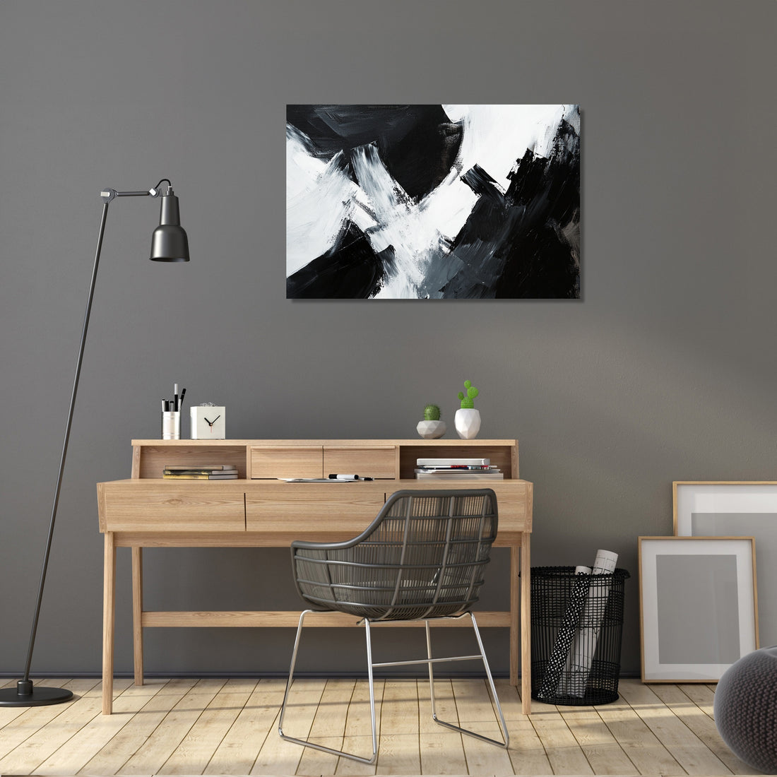 Angular Elegance Canvas - Secondary Image 5