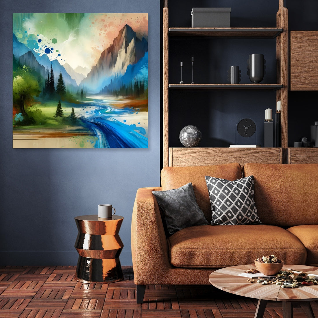 Tranquil Mountain Canvas - Secondary Image 3
