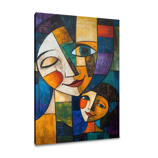 Laughter's Geometry Canvas - Main Image