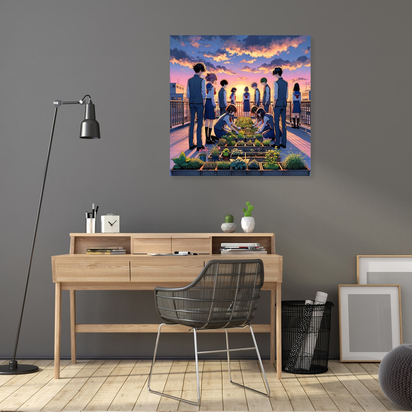 Rooftop Dreamscape Canvas - Secondary Image 5
