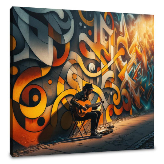 Melody of the Streets Canvas - Main Image