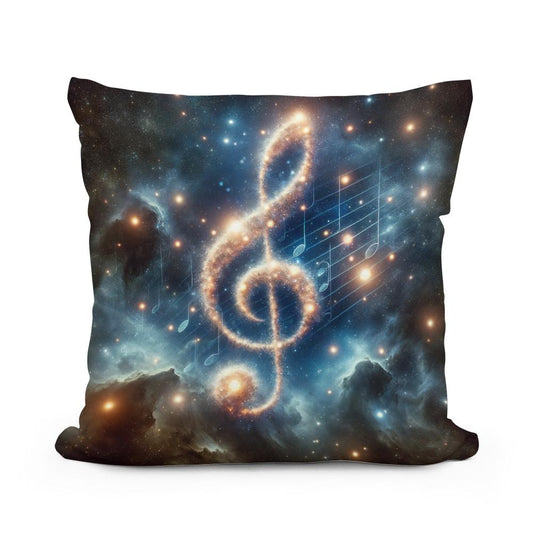 Cosmic Symphony Cotton Cushion - Main Image