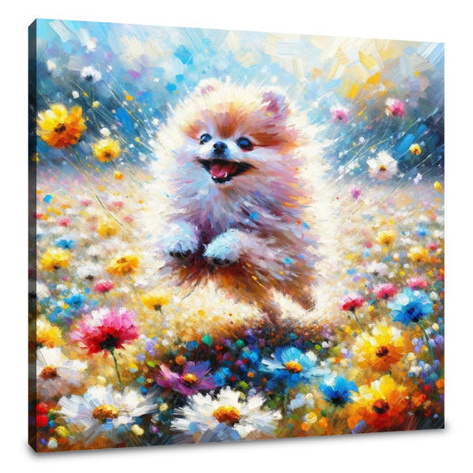 Pomeranian Joy Canvas - Main Image