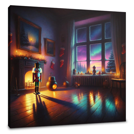 Nutcracker's Melancholic Eve Canvas - Main Image