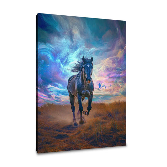 Galloping Horse Dreams Canvas - Main Image