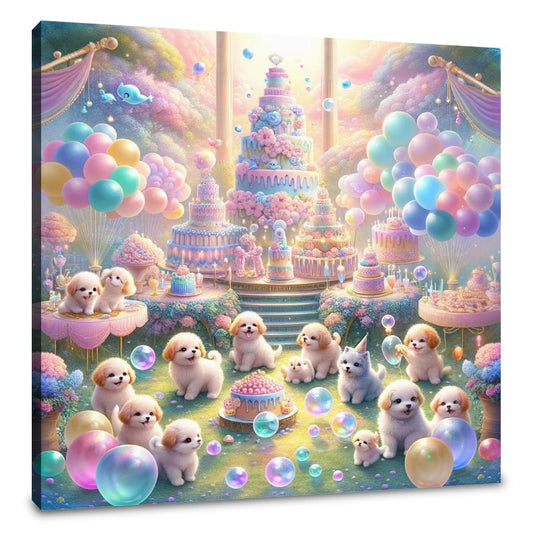 Garden Whimsy Canvas - Main Image