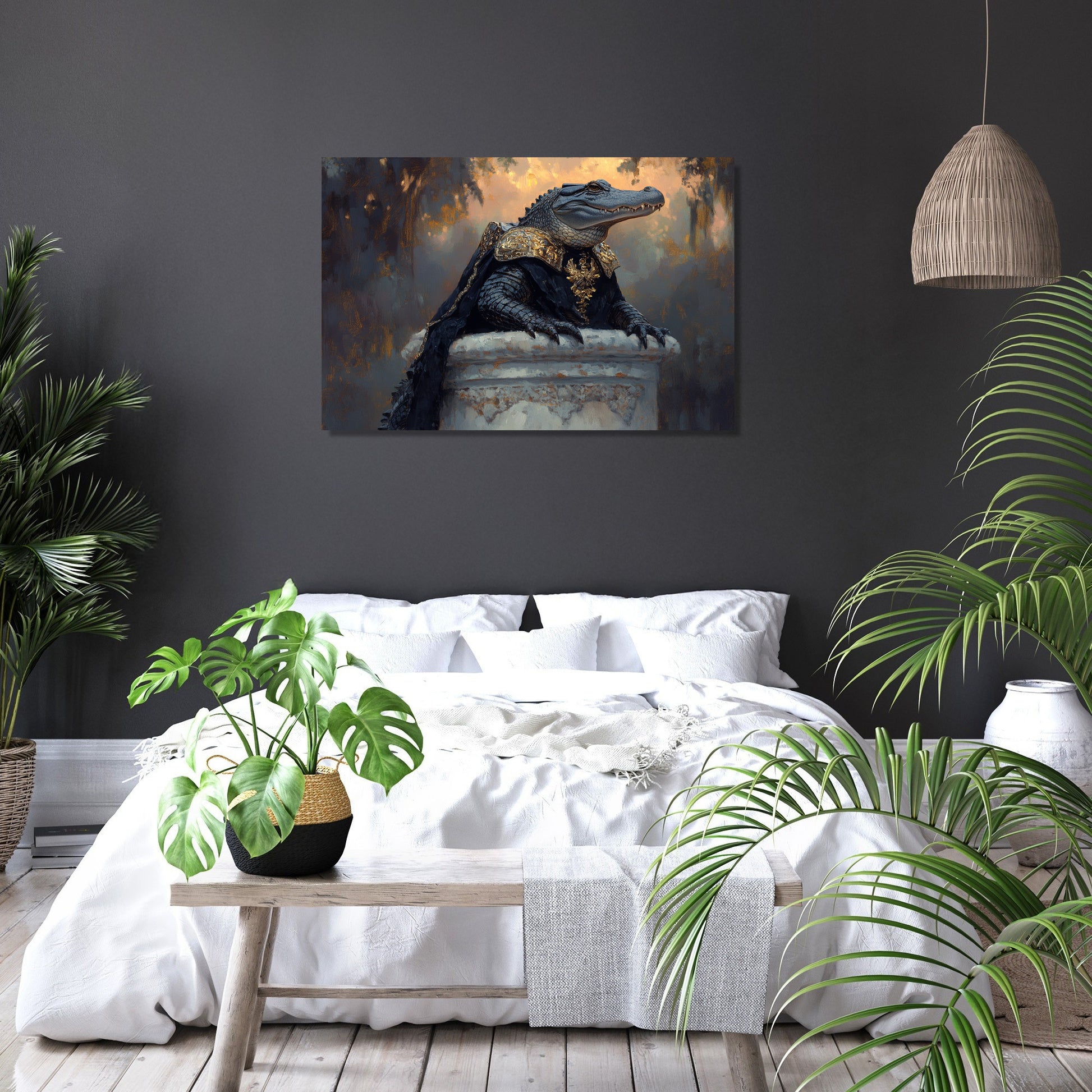 Armoured Alligator Canvas - Secondary Image 6