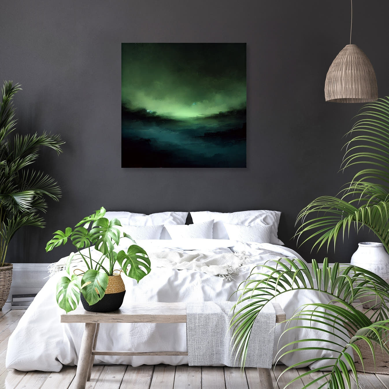 Ominous Horizon Depths Canvas - Secondary Image 6