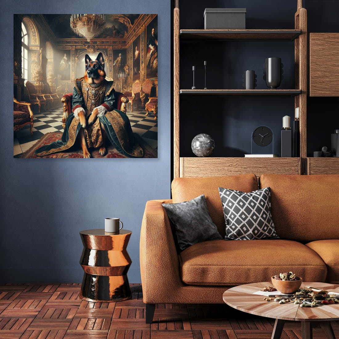 Baroque Royal Shepherd Throne Canvas - Secondary Image 3
