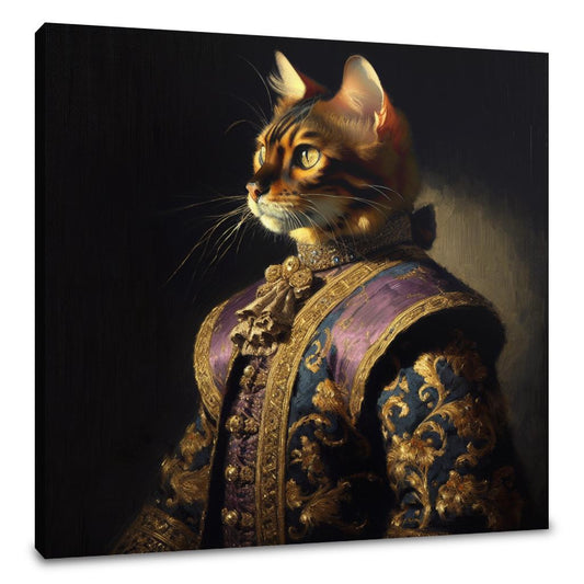 Regal Bengal Majesty Canvas - Main Image