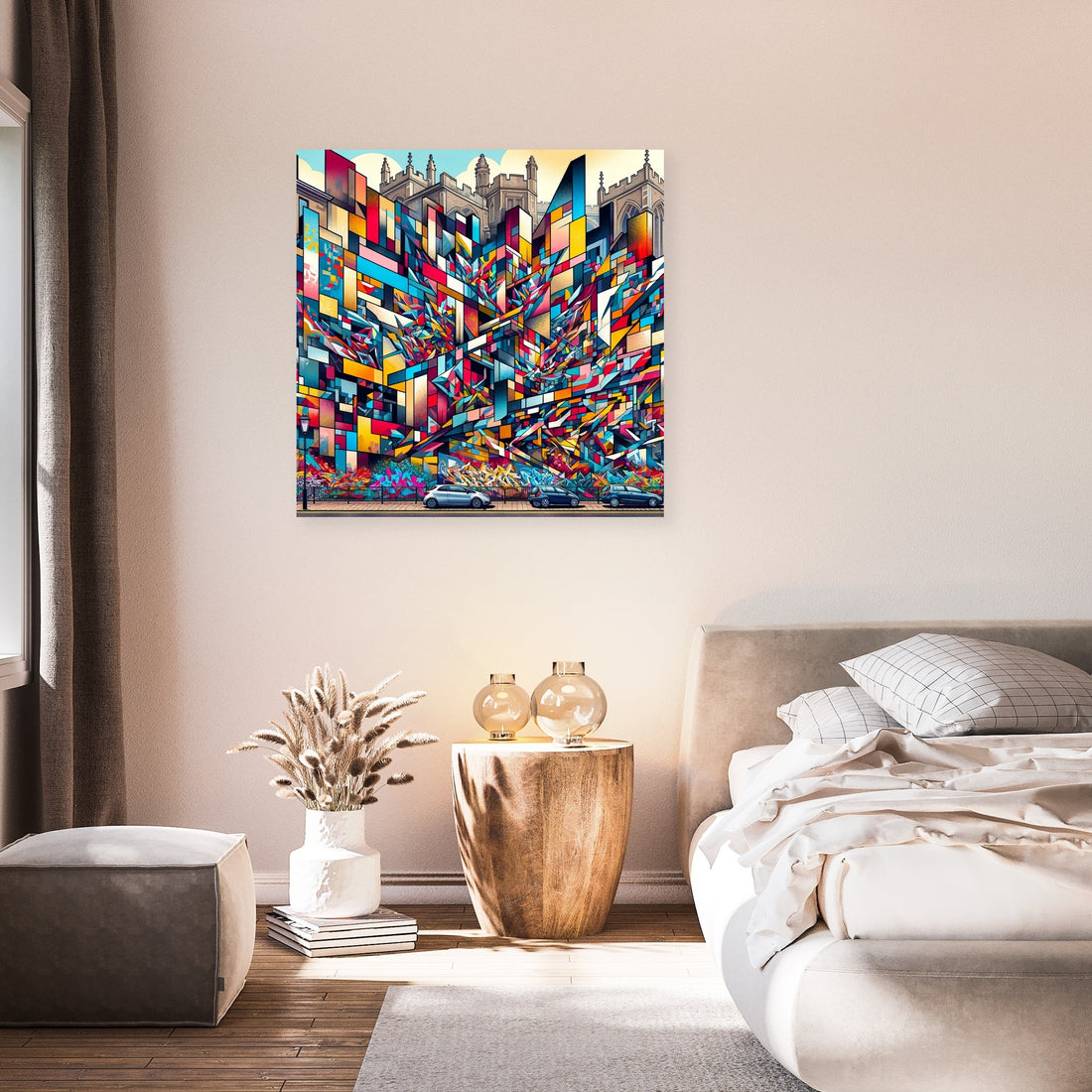 Bristol Cubist Streets Canvas - Secondary Image 7