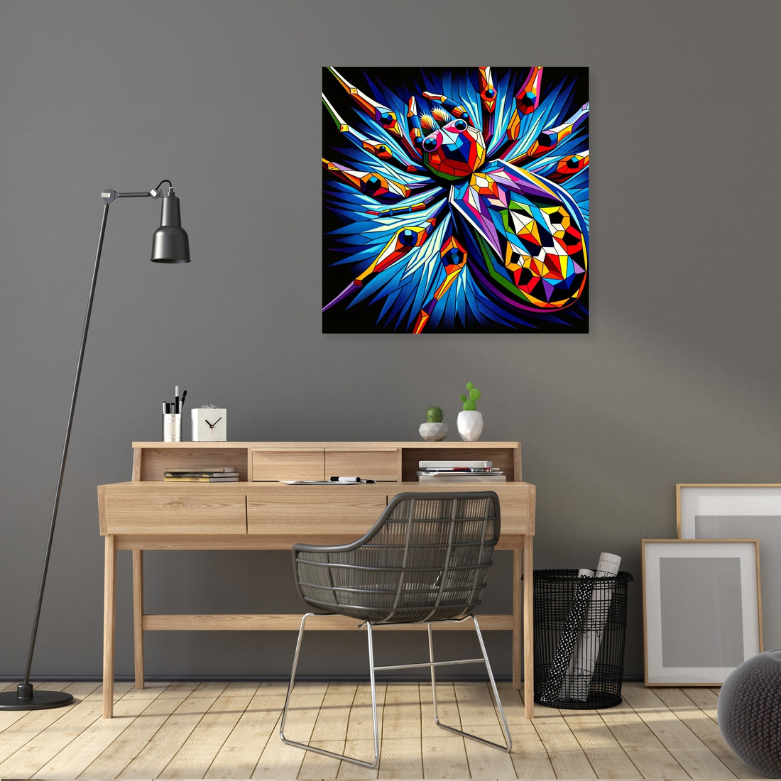 Cubist Courtship Canvas - Secondary Image 5