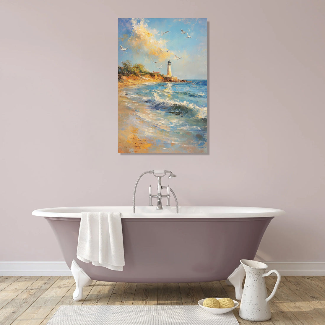 Tranquil Seaside Memories Canvas - Secondary Image 2