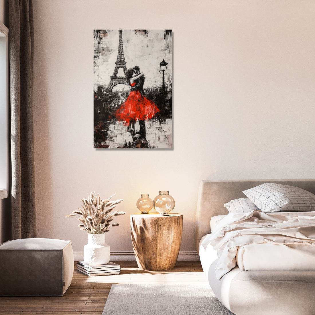 Eiffel Embrace Canvas - Secondary Image 7