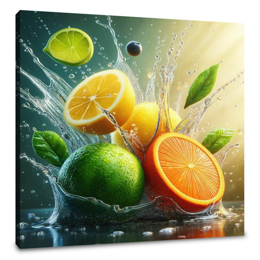 Citrus Splash Canvas - Main Image