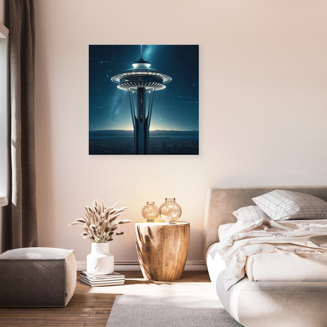 Space Needle Sky Canvas - Secondary Image 7