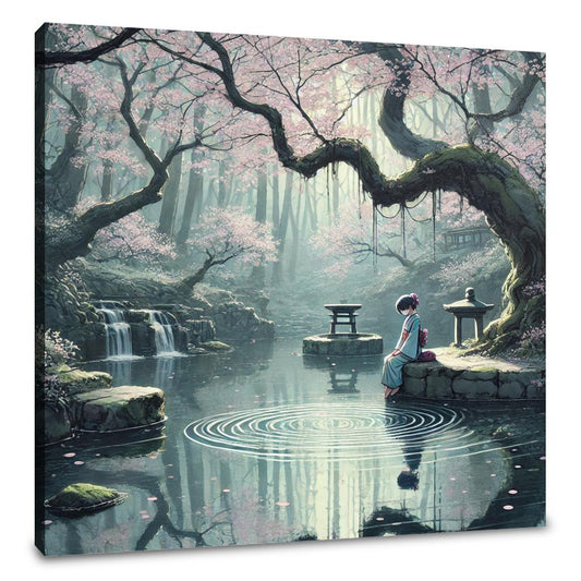 Forgotten Spring Serenity Canvas - Main Image