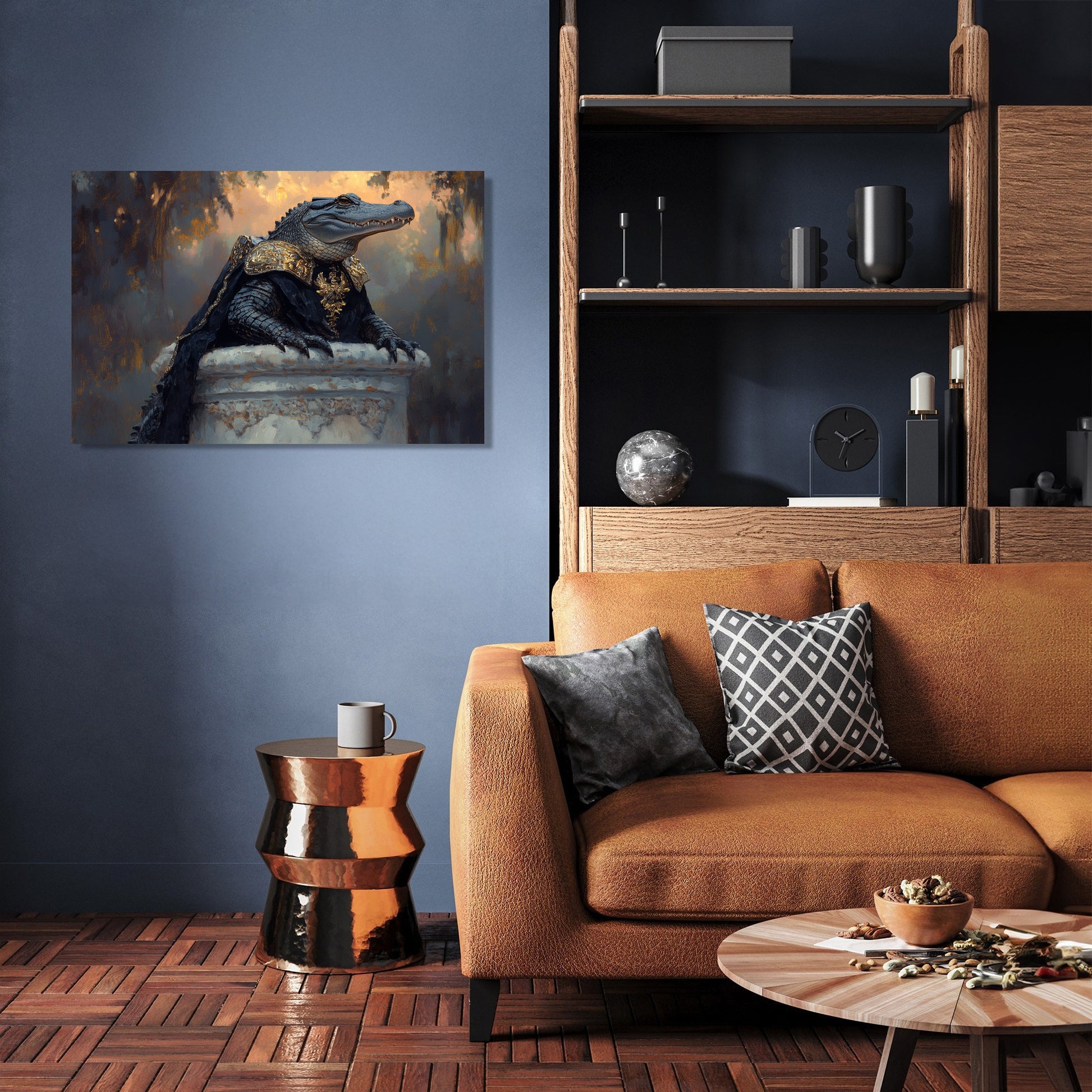 Armoured Alligator Canvas - Secondary Image 3