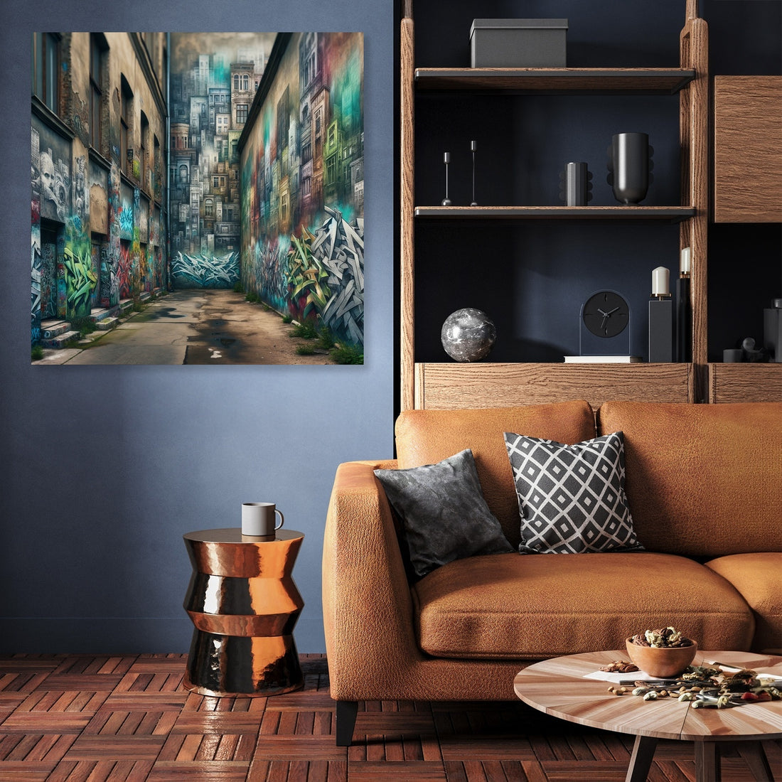 Echoes of the Alley Canvas - Secondary Image 3