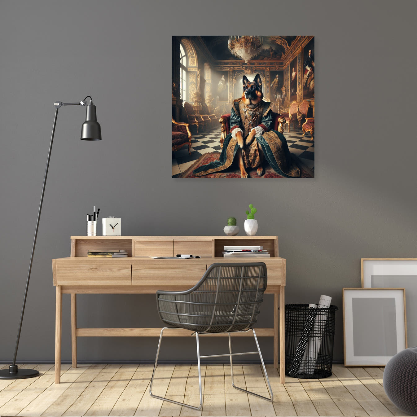 Baroque Royal Shepherd Throne Canvas - Secondary Image 5