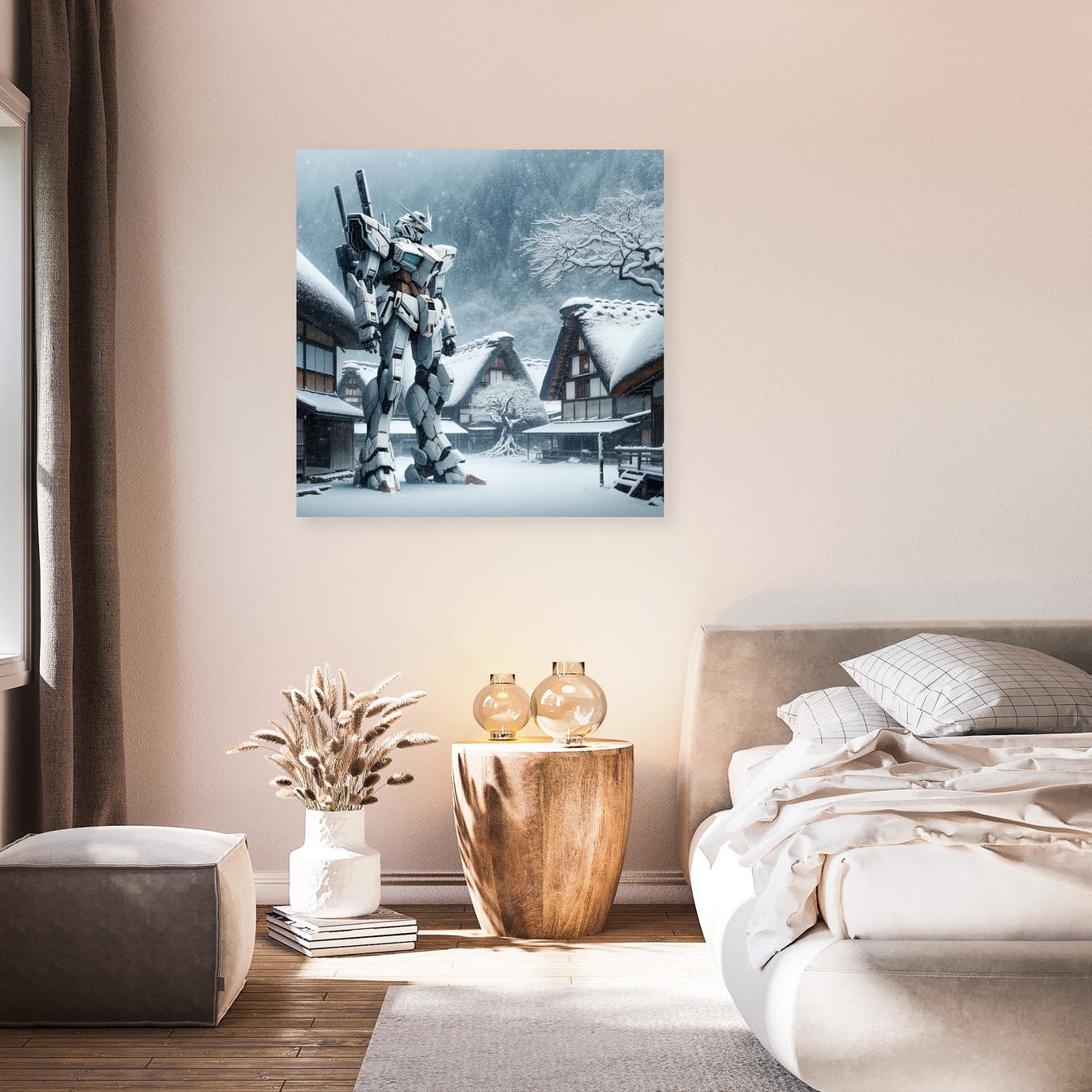 Lost Mecha in Snow Canvas - Secondary Image 7