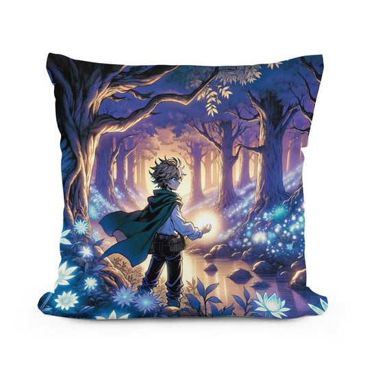 Mystical Twilight Cotton Cushion - Main Image