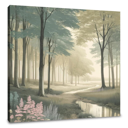 Peaceful Forest Canvas - Main Image