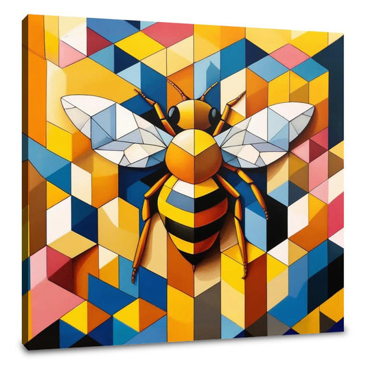 Harmony of the Hive Bee Canvas - Main Image