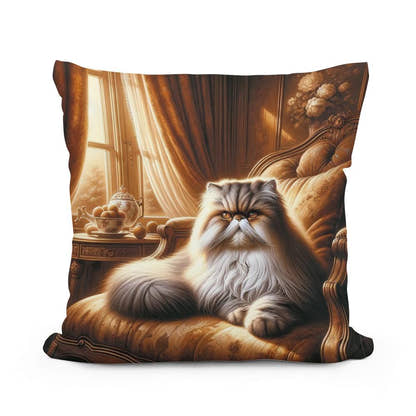 Persian Elegance Cotton Cushion - Main Image