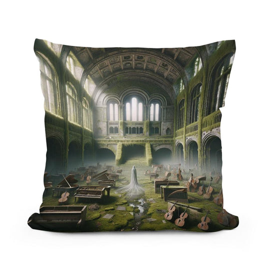 Echoes of Harmony Cotton Cushion - Main Image