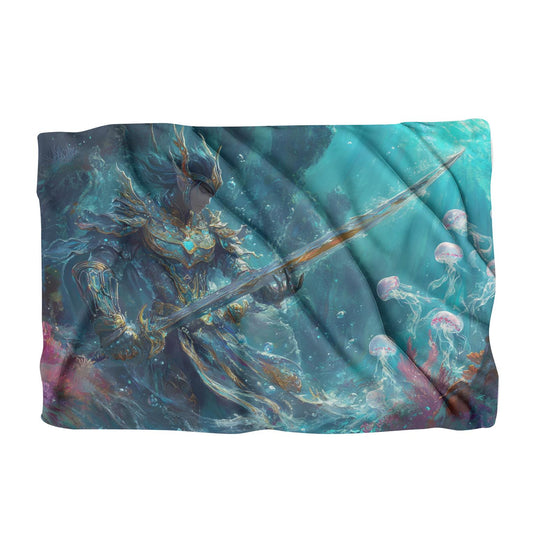 Mythical Abyss Warrior Blanket - Main Image