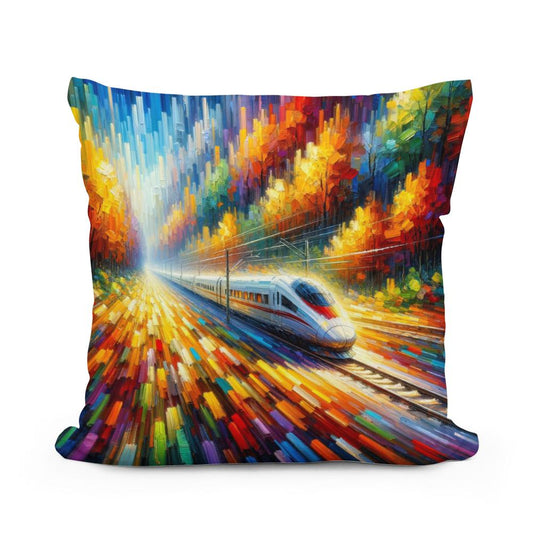 Autumn Express Cotton Cushion - Main Image
