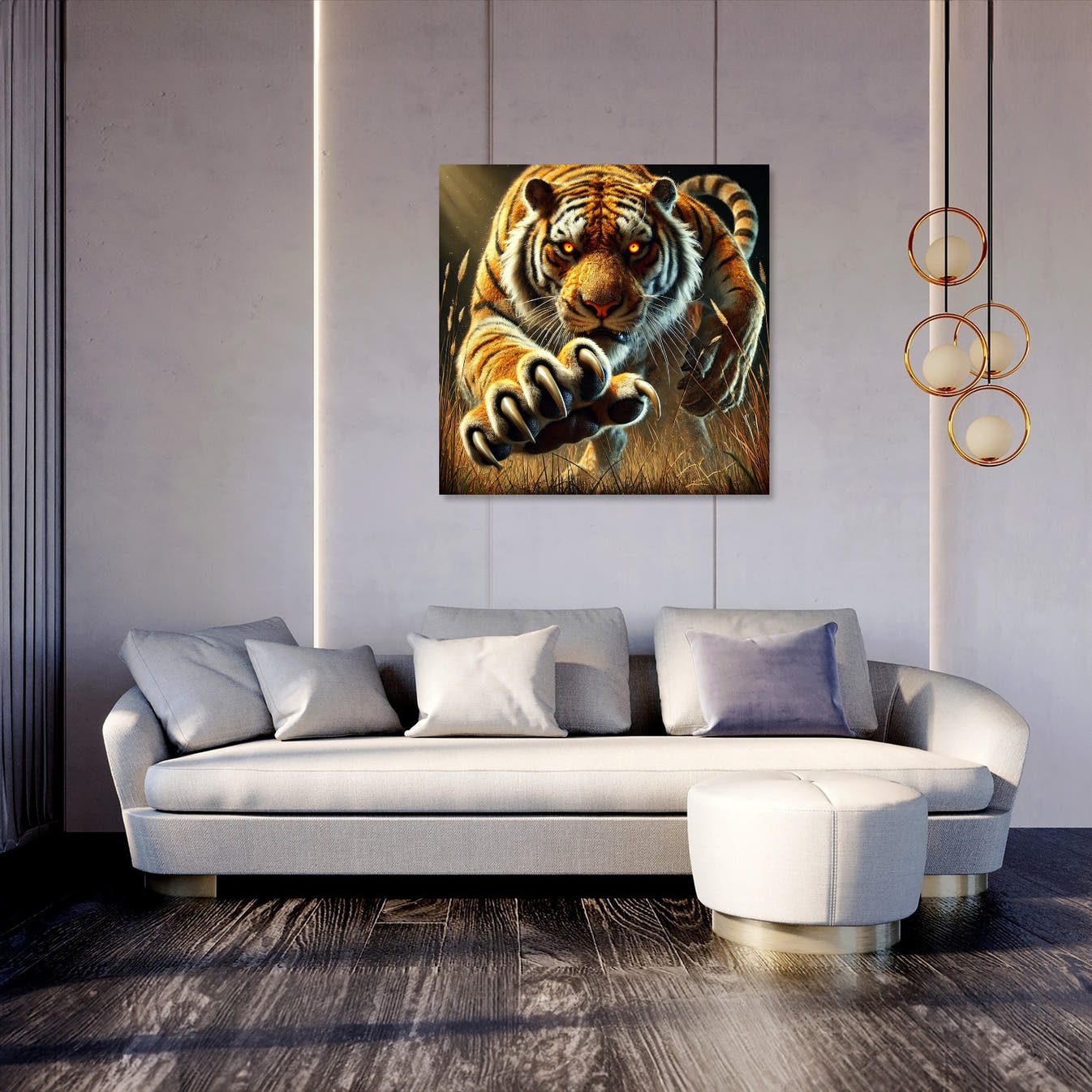 Wild Fury Canvas - Secondary Image