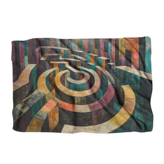 Geometrische Labyrinthdecke
