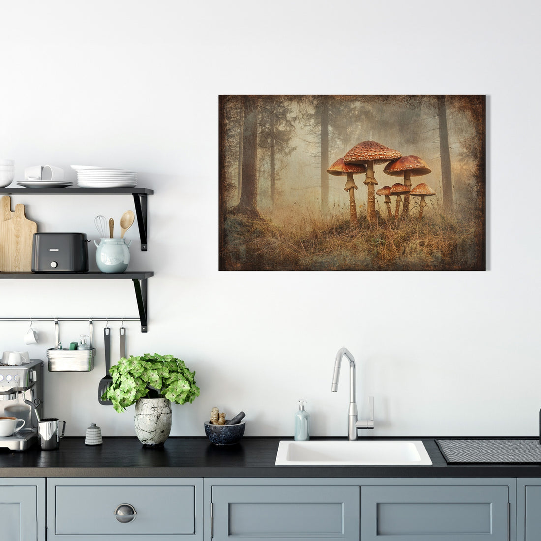 Enchanted Mushroom Canvas - Secondary Image 3