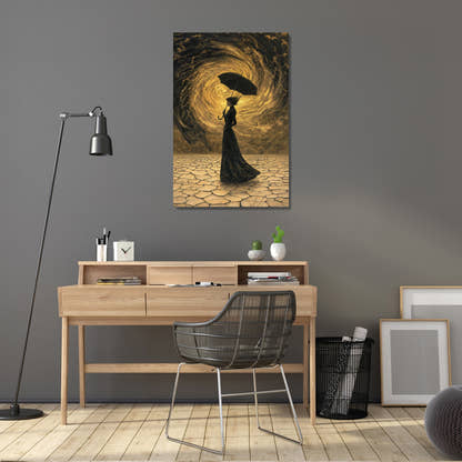 Umbrella's Reverie Canvas - Secondary Image 5