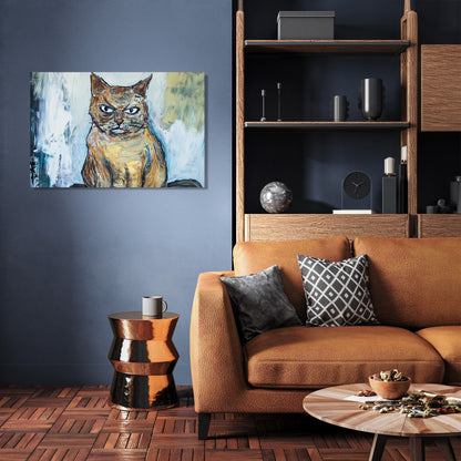 Grumpy Cat's Day Canvas - Secondary Image 3