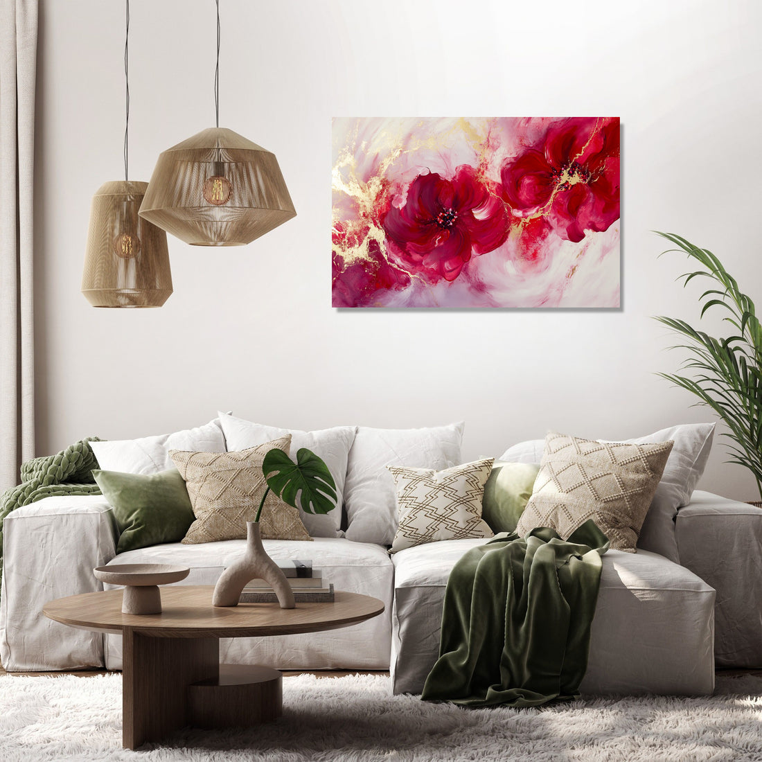 Abstract Love Canvas - Secondary Image 2