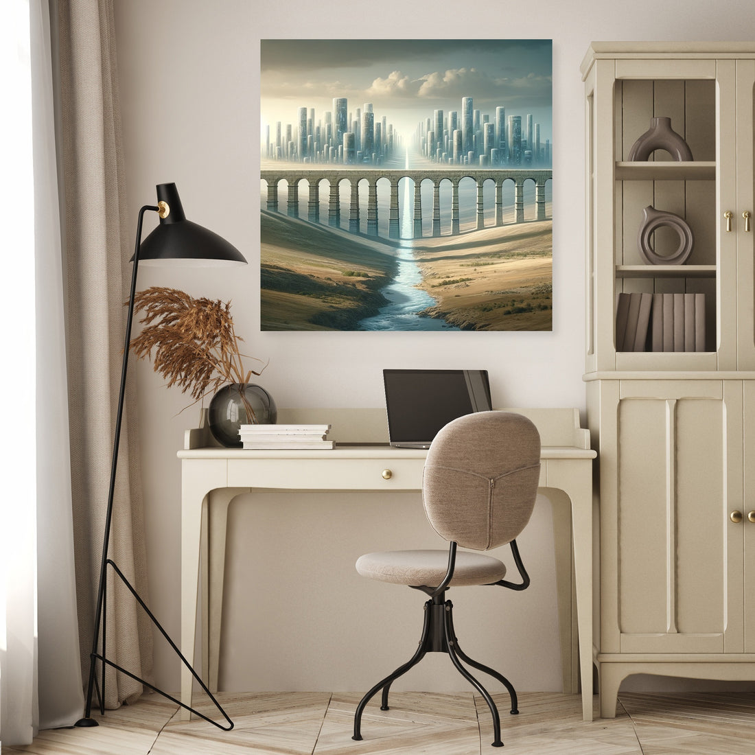 Aqueduct of Futures Past Canvas - Secondary Image 4