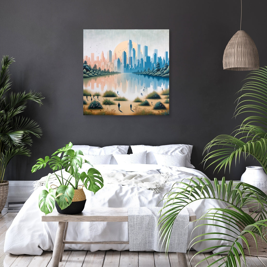 Skyline Harmony Canvas - Secondary Image 6