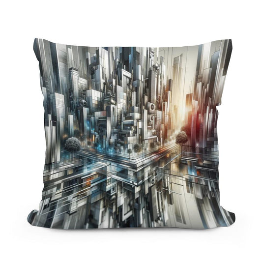 Metropolitan Mosaic Cotton Cushion - Main Image