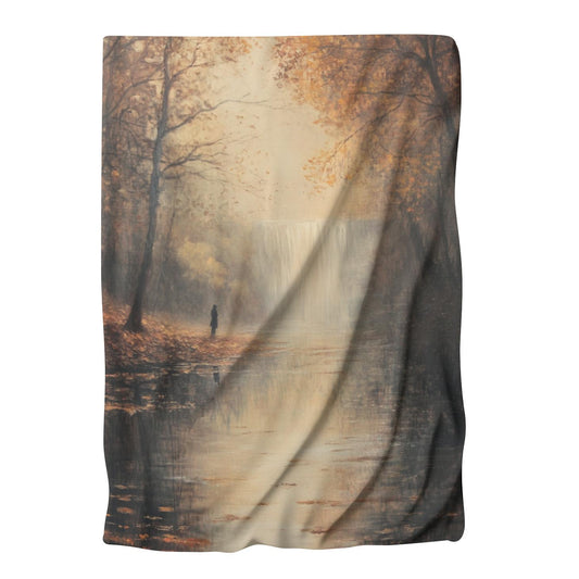 Melancholic Reflections Blanket - Main Image