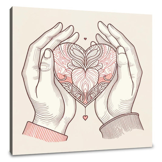 Heartfelt Embrace Canvas - Main Image