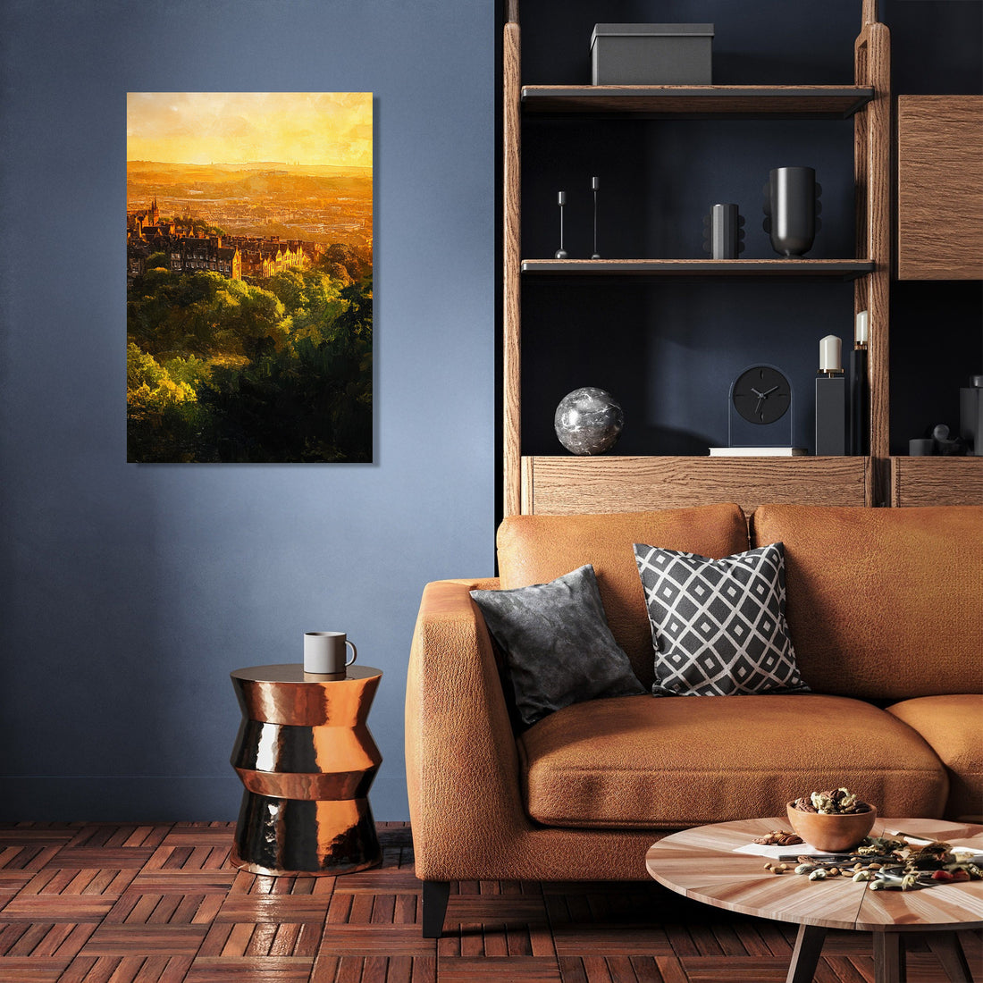 Arthur's Seat Sunset Canvas - Secondary Image 3