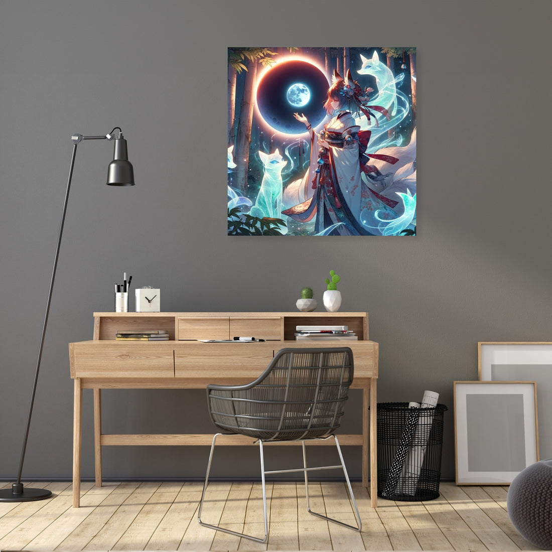 Eclipse Fox Spirit Bond Canvas - Secondary Image 5