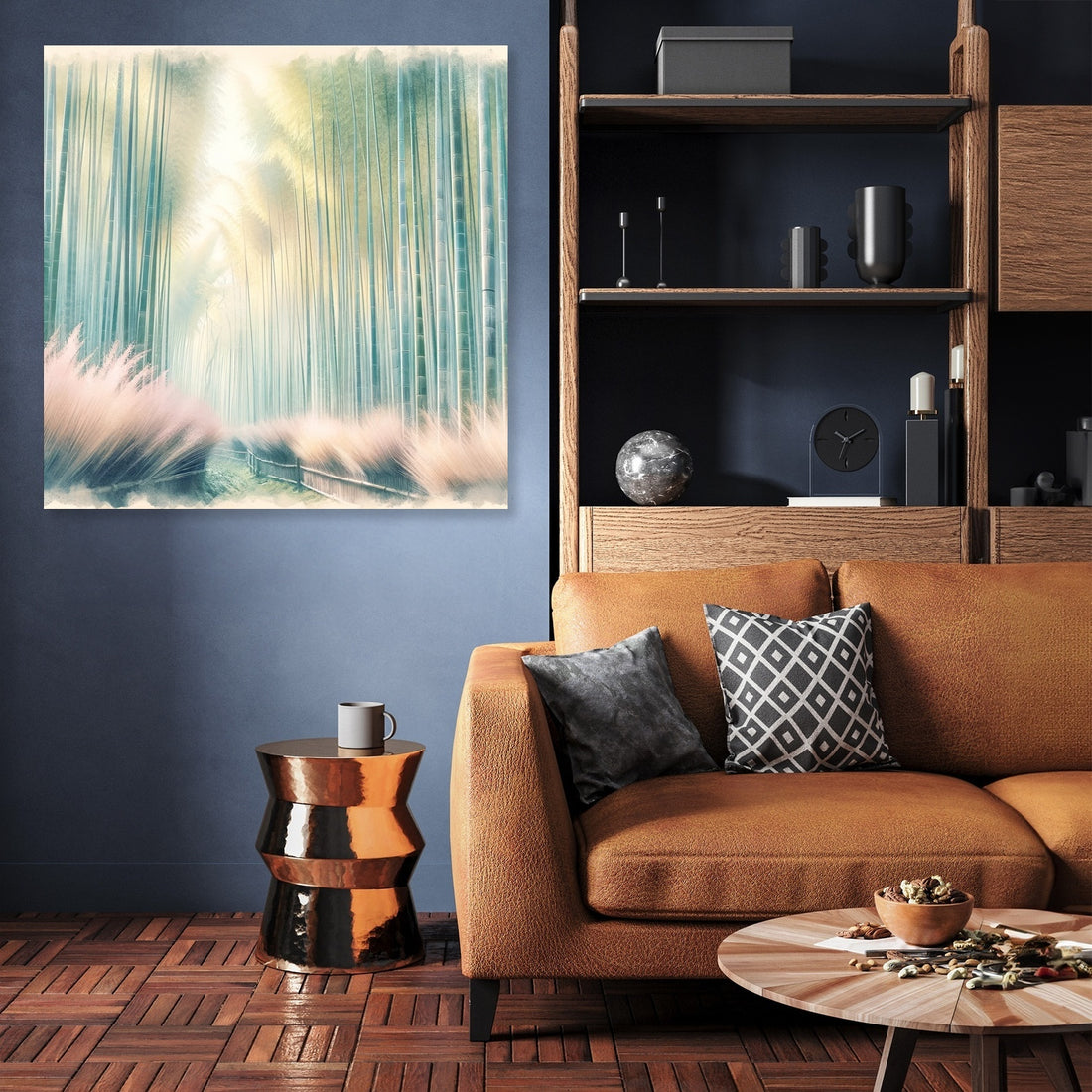 Arashiyama Bamboo Serenity Canvas - Secondary Image 3