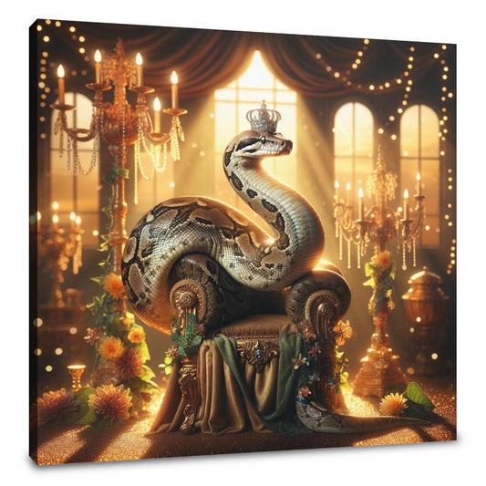 Regal Serpent Majesty Canvas - Main Image